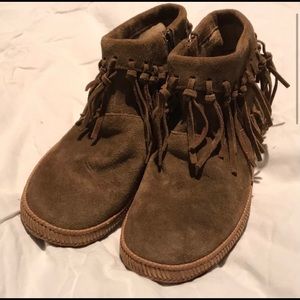 UGG tassel booties US Size 5